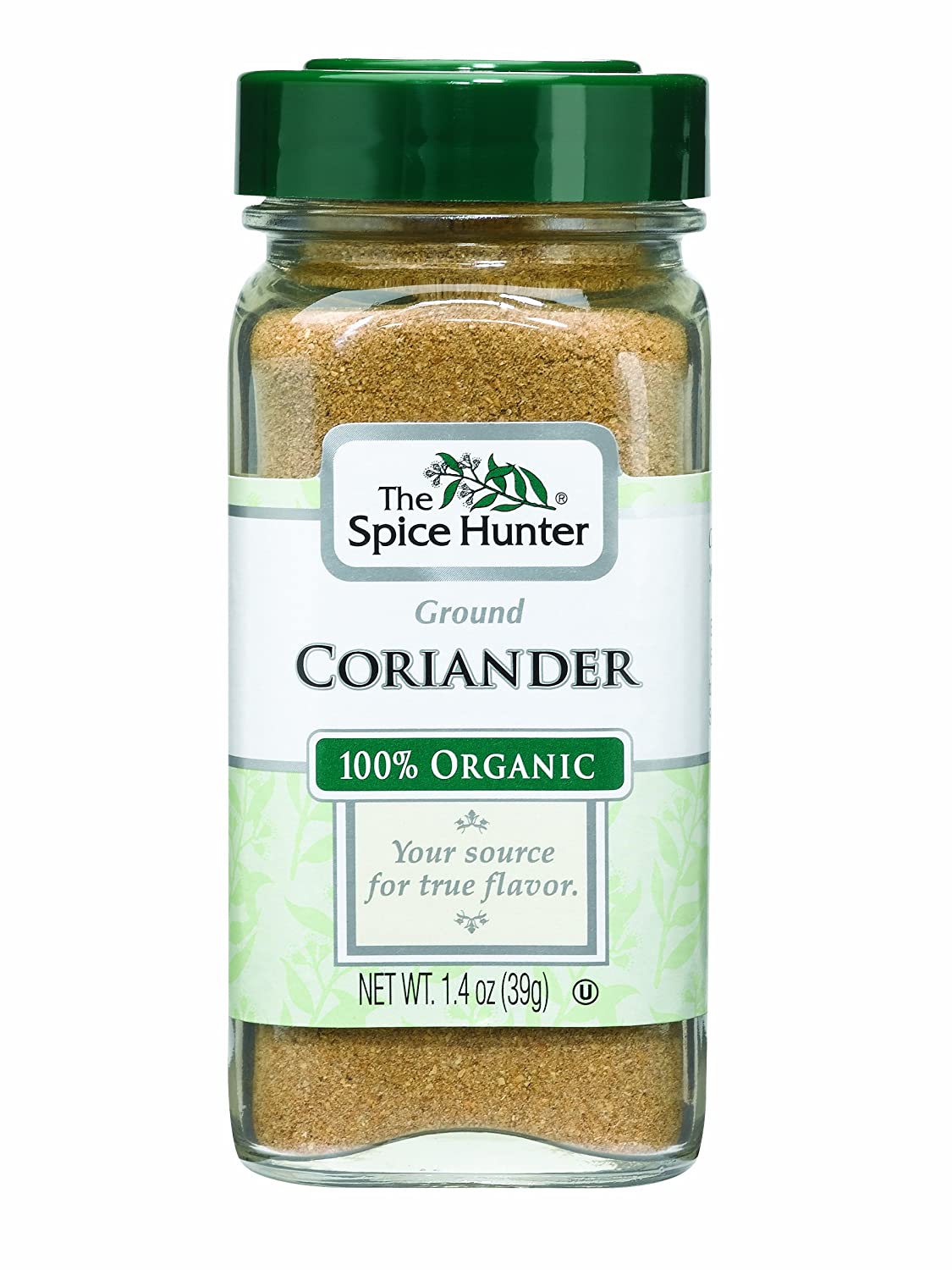 The Spice Hunter Coriander, Ground, Organic, 1.4-Ounce Jar